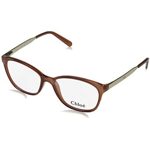 Chloe CE2697 222 Light Burnt Eyeglasses 53mm with Chloe Case - Light Burnt, Frame: Brown, Manufacturer: 222