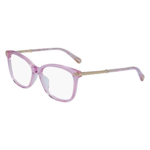 Junior Chlo CE3623 516 Crystal Lilac Eyeglasses 49/14/125 with Chloe Case