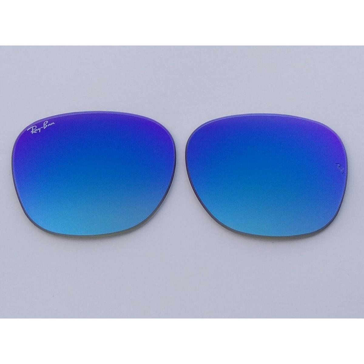 Rayban Replacement Lens RB3016 /RB2176/ RB3507/ RB3716 / RB3816 Clubmaster Blue Gradient Mirror 49mm