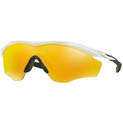 Oakley M2 XL Shield Sunglasses Polished White/fire Iridium OO9343-05