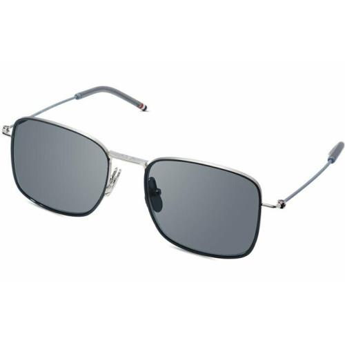 Thom Browne TBS117-A-01 Grey/silver Frame Grey Tint Lense Sunglasses