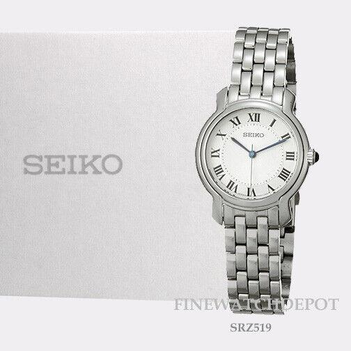 Seiko Women`s Essential Analog Quartz Stainless Steel Watch SRZ519