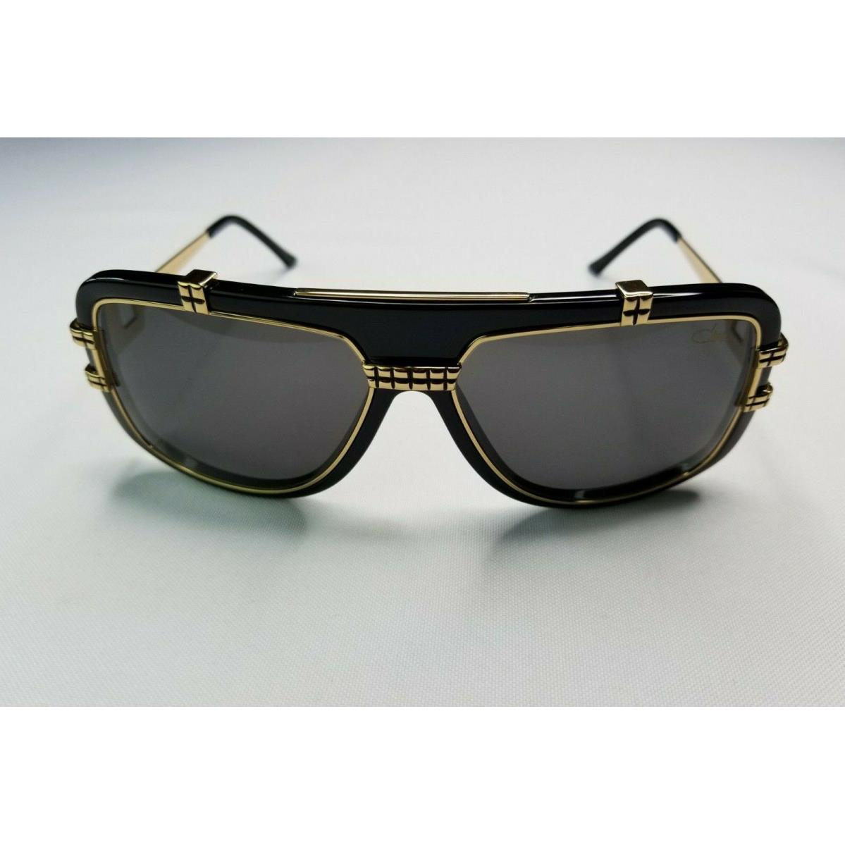 Cazal Vintage Mod. 661/3 Col. 001 Gloss Black Gold Sunglasses Made IN Germany