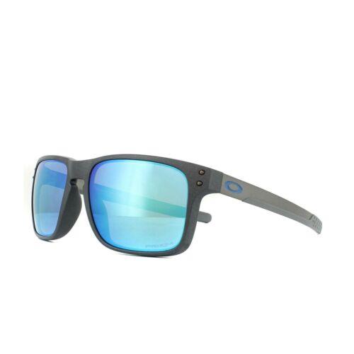 OO9384-10 Mens Oakley Holbrook Mix Polarized Sunglasses - Gray Frame, Blue Lens