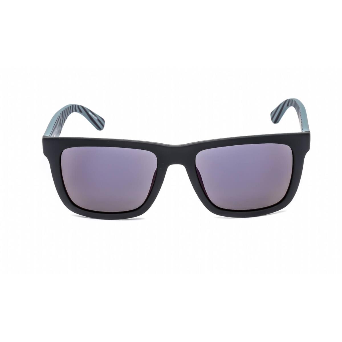 Lacoste Men`s Sunglasses Full Rim Matte Blue Navy Plastic Rectangular L750S 414