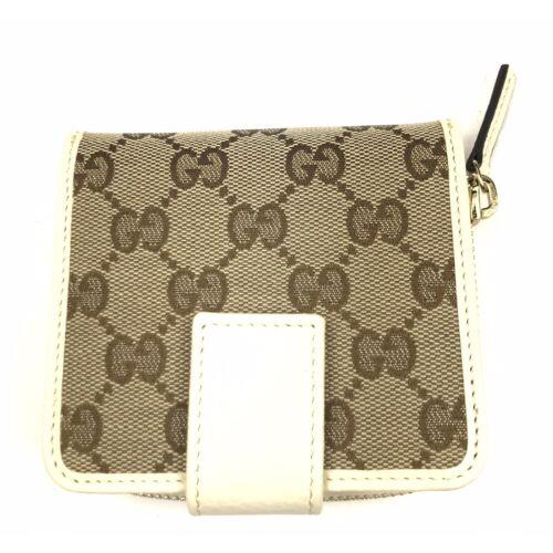 Gucci 346056 GG Canvas French Wallet
