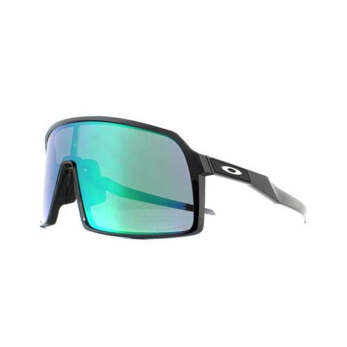 Oakley Sutro Shield Black Ink/prizm Jade 37mm Sunglasses OO9406 03 37 - Black Ink/Prizm Jade, Frame: Black, Lens: Green