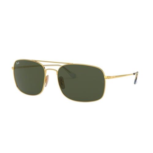 Ray-ban RB 3611 Gold/green 001/31 Sunglasses