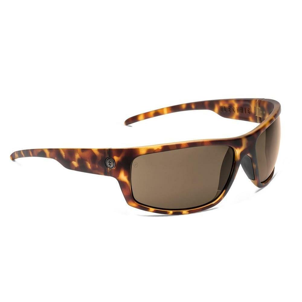Electric Tech One Xls Sunglasses - Matte Tort Frame/ohm Polarized Bronze Lens