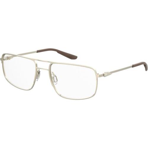 Under Armour Ua 5007/G 0CGS Light Gold Semi Matte Men`s Eyeglasses