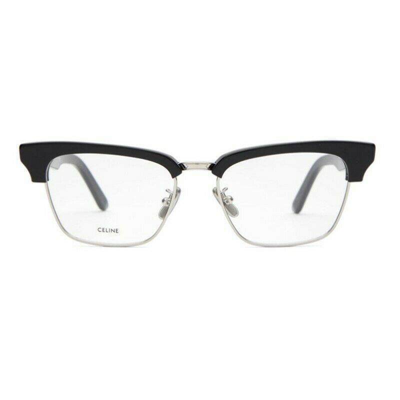 Celine CL50026U 016 Black/silver Cat-eye Frame Lens Eyeglasses