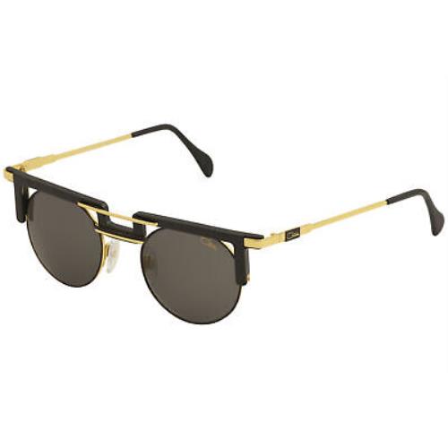 Cazal Legends Men`s 745 001SG Black/gold Fashion Pilot Sunglasses 48mm