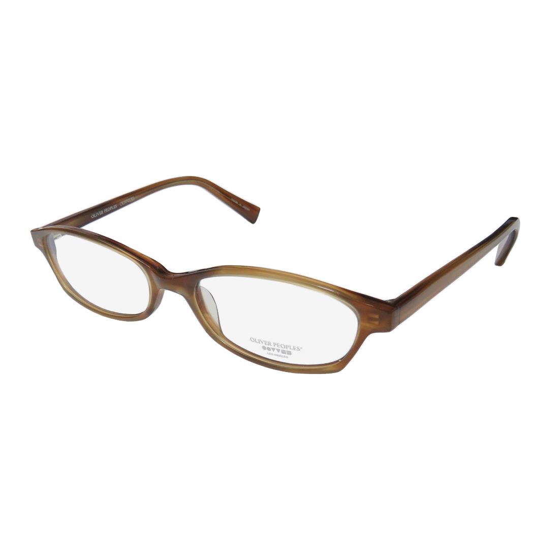 Oliver Peoples Raquel Must Have Light Style Eyeglass Frame/glasses/eyewear Brown