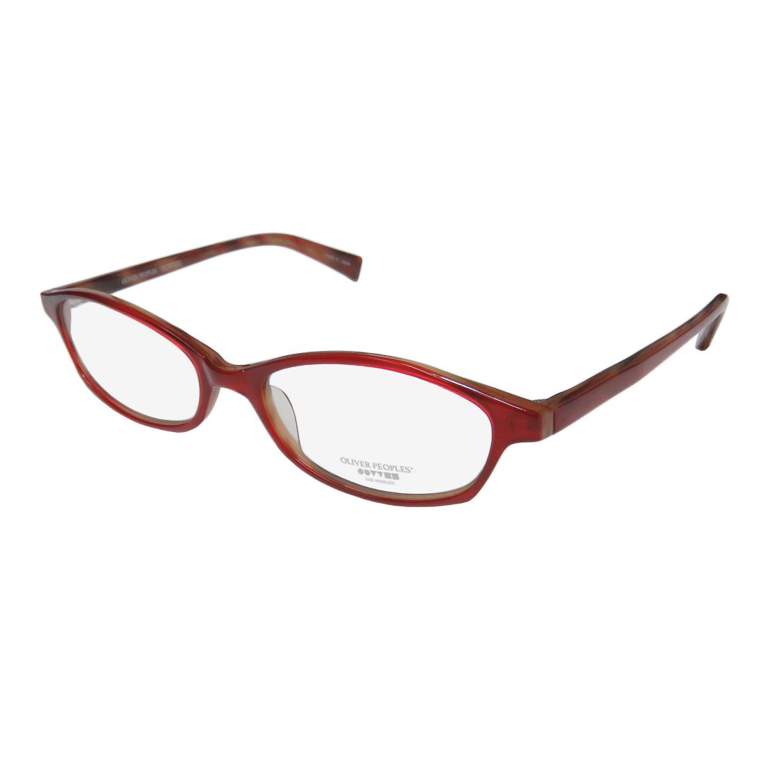 Oliver Peoples Raquel Must Have Light Style Eyeglass Frame/glasses/eyewear Red