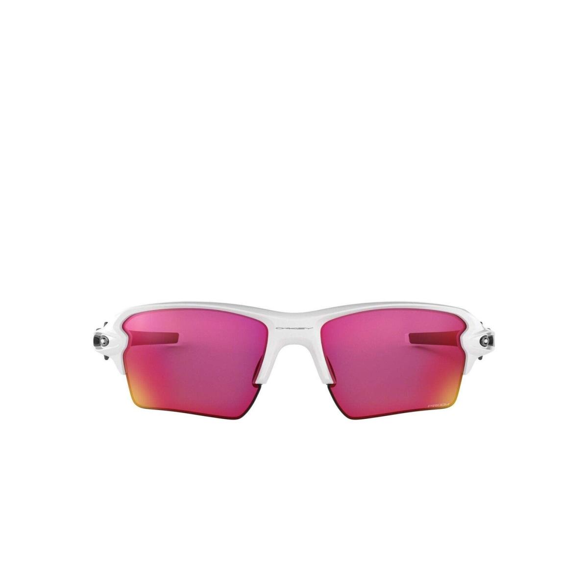 OO9188-03 Mens Oakley Flak 2.0 XL Sunglasses - White Frame, Pink Lens