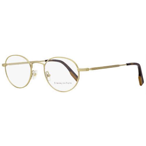 Ermenegildo Zegna Oval Eyeglasses EZ5132 032 Matte Gold/havana 47mm 5132