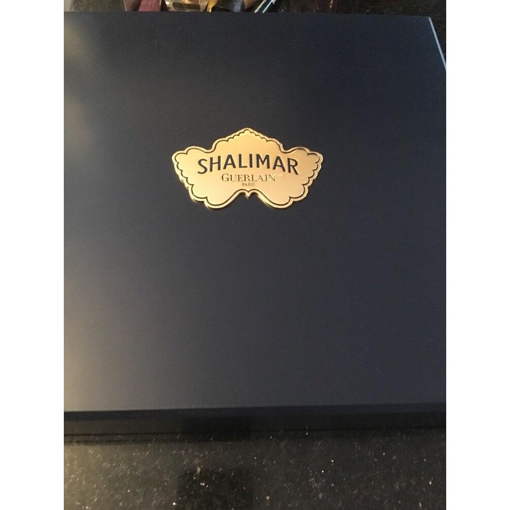 Shalimar Guerlain Paris 4.2 oz Eau De Toilette and 1 Oz Edp Box Set Rare