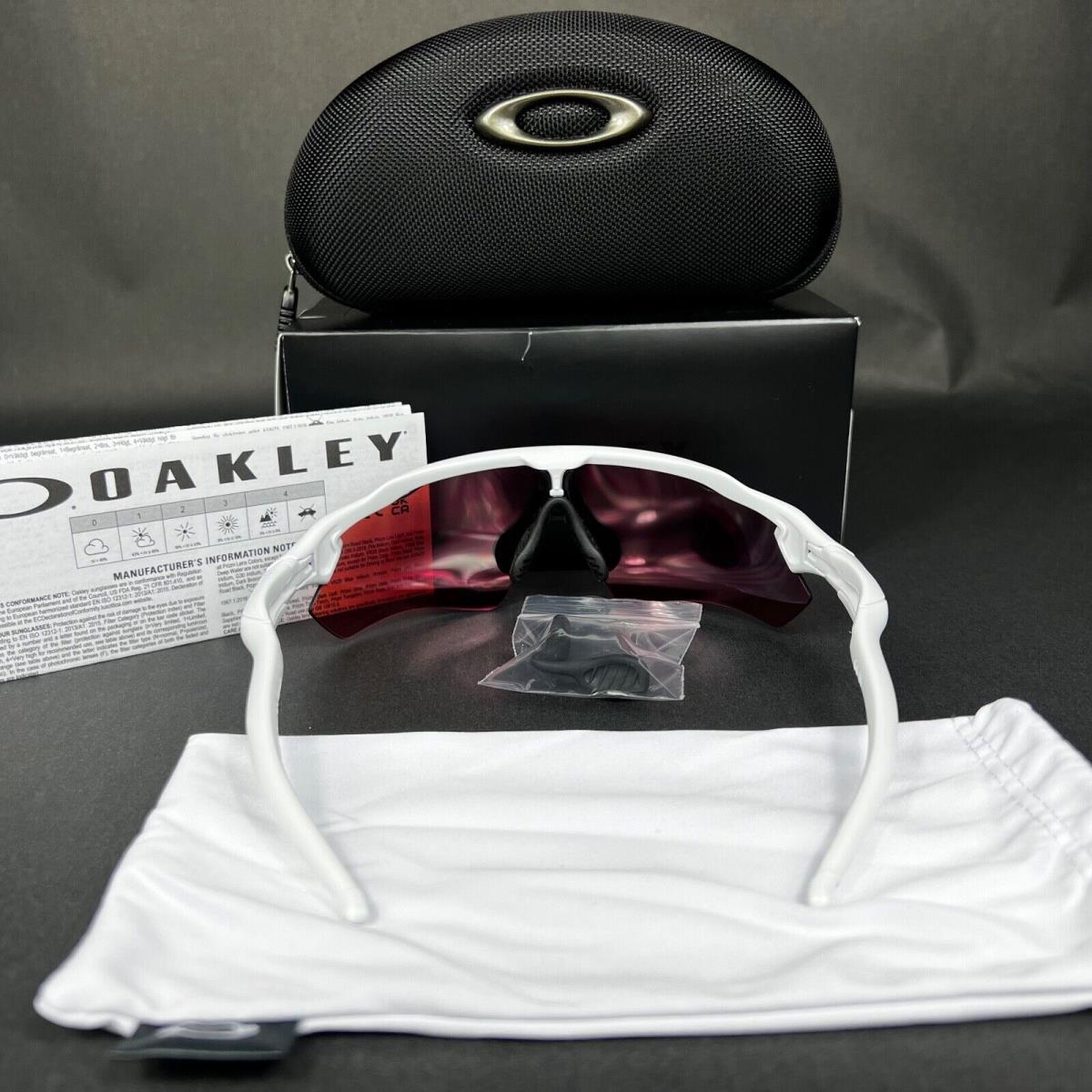 Oakley sunglasses  - White Frame, Prizm Blue Lens 1
