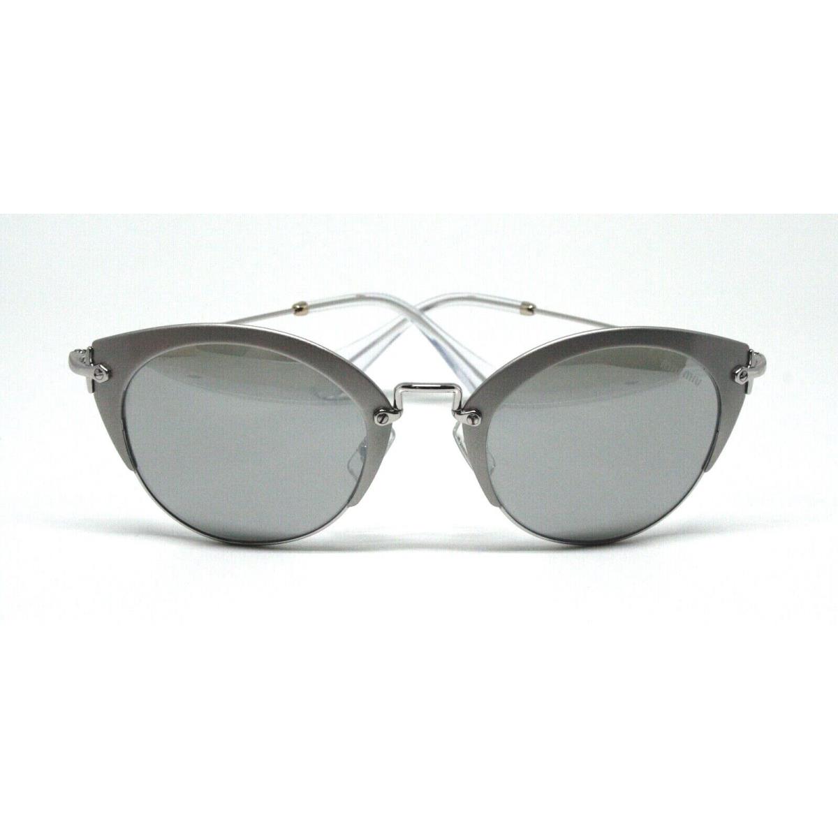 Miu Miu MU53R Vae Silver Mirrors Sunglasses 52