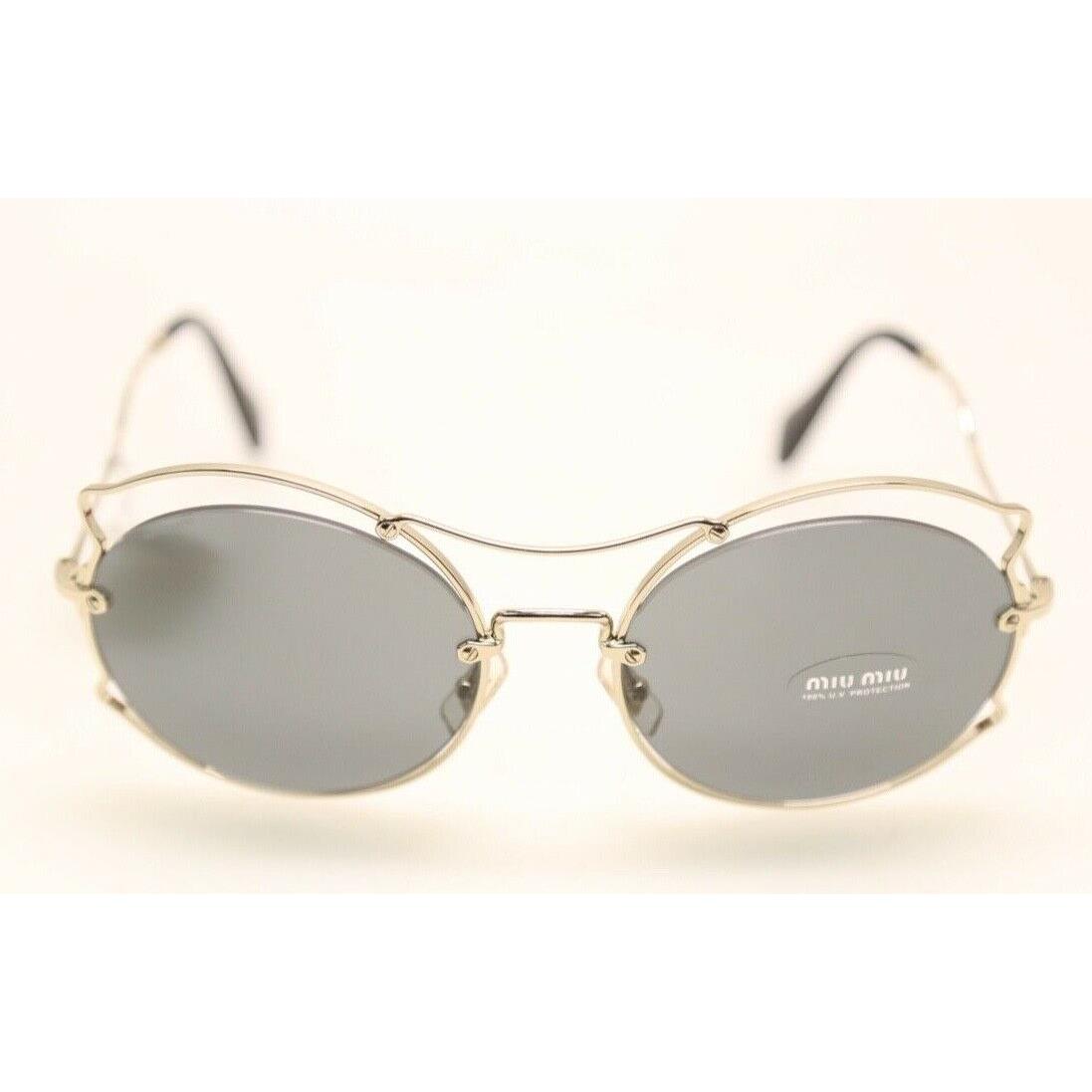 Miu Miu MU50S ZVN-9K1 Pale Gold/gray Lens 57mm Sunglasses 477