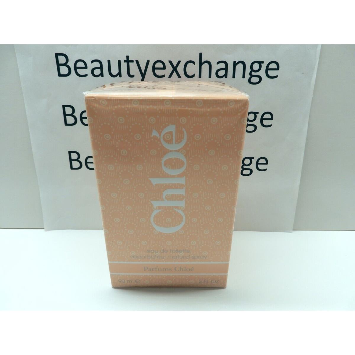 Chloe Parfums Perfume Eau De Toilette Spray 3 oz Box