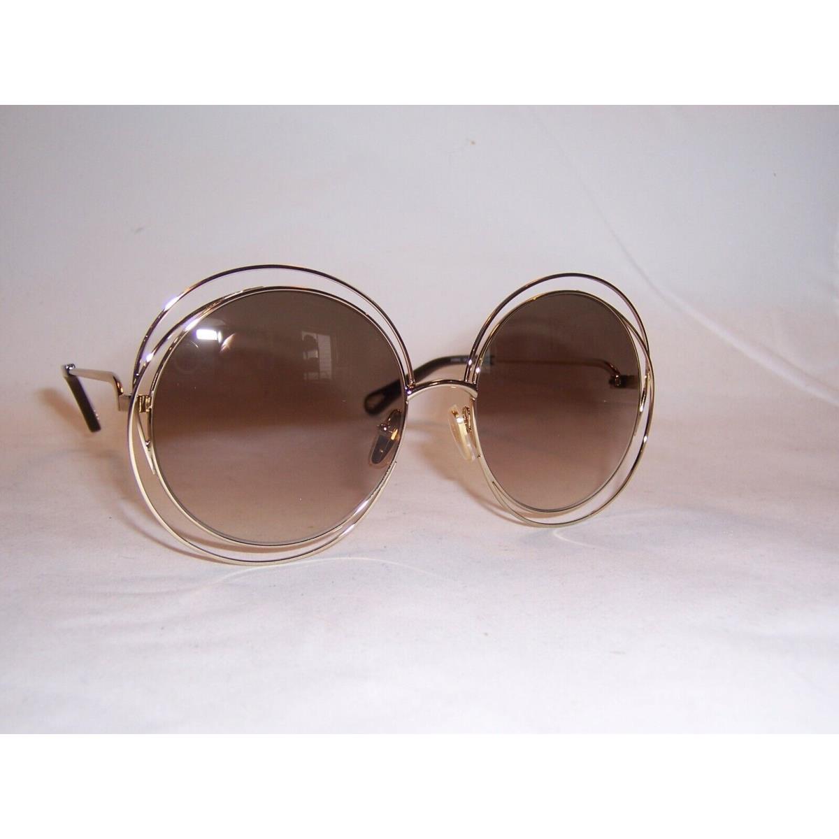 Chloe Sunglasses CH 0045S 004 Gold/brown 58MM 0045