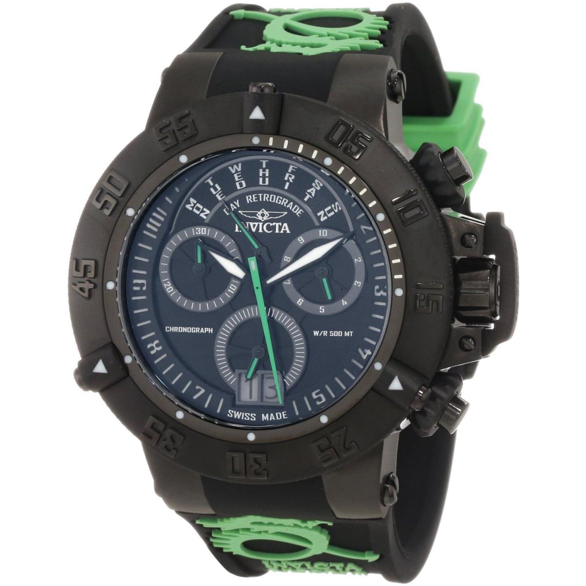 Invicta 10187 Men`s Subaqua Noma Iii Swiss Quartz Watch - Aqua, Quartz