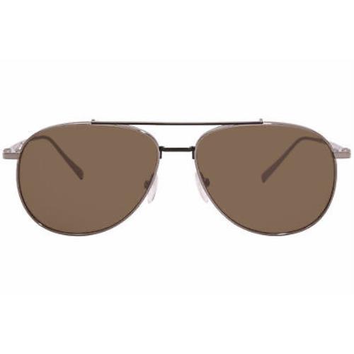 Salvatore Ferragamo sunglasses  - Black Frame, Gray Lens 0
