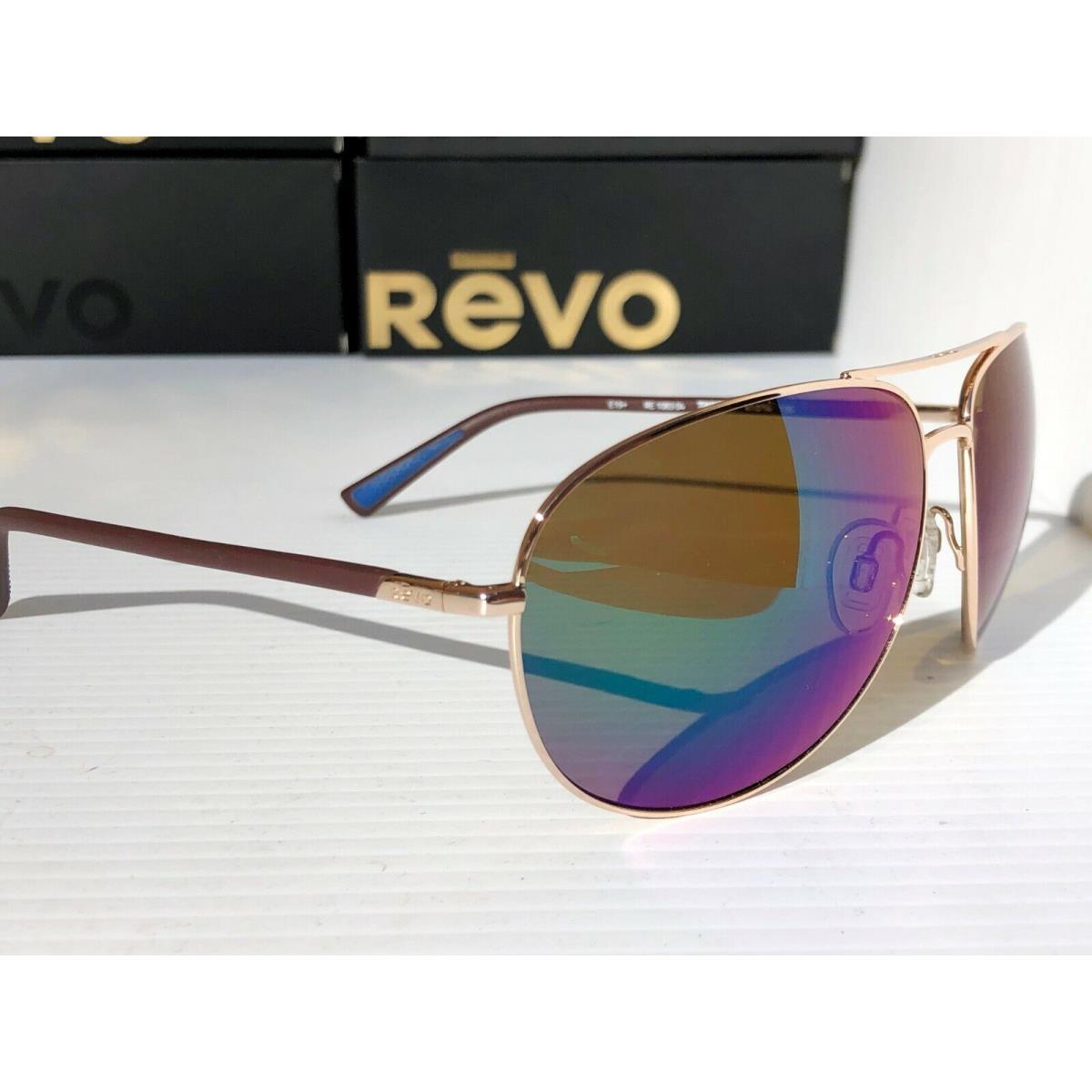 Revo sunglasses Tarquin - Gold Frame, Green Lens