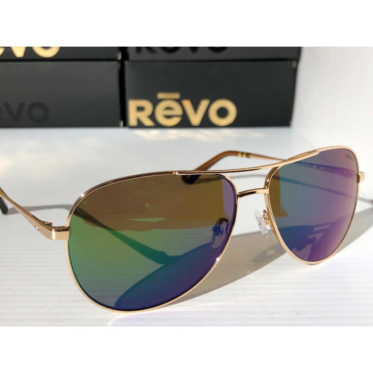 Revo sunglasses SALLY HERSHBERGER - Gold Frame, Green Lens