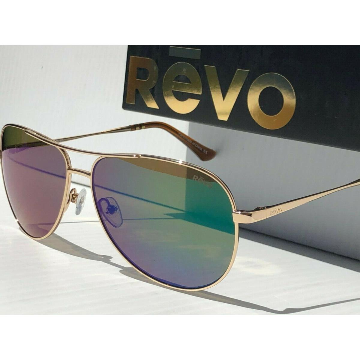 Revo sunglasses SALLY HERSHBERGER - Gold Frame, Green Lens
