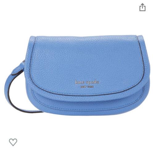 Kate Spade New York Small Flap Roulette Leather Crossbody Bag