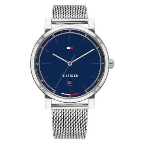 Tommy Hilfiger Thompson Stainless Steel Mesh Mens Watch 1791732