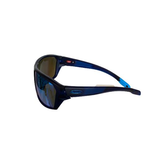 Oakley 0OO 9416 Split Shot 941604 Matte Translucent Blu Polarized Sunglasses