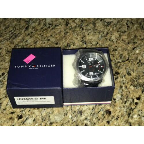 Tommy Hilfinger Watch 135.00 Box Black Sharp