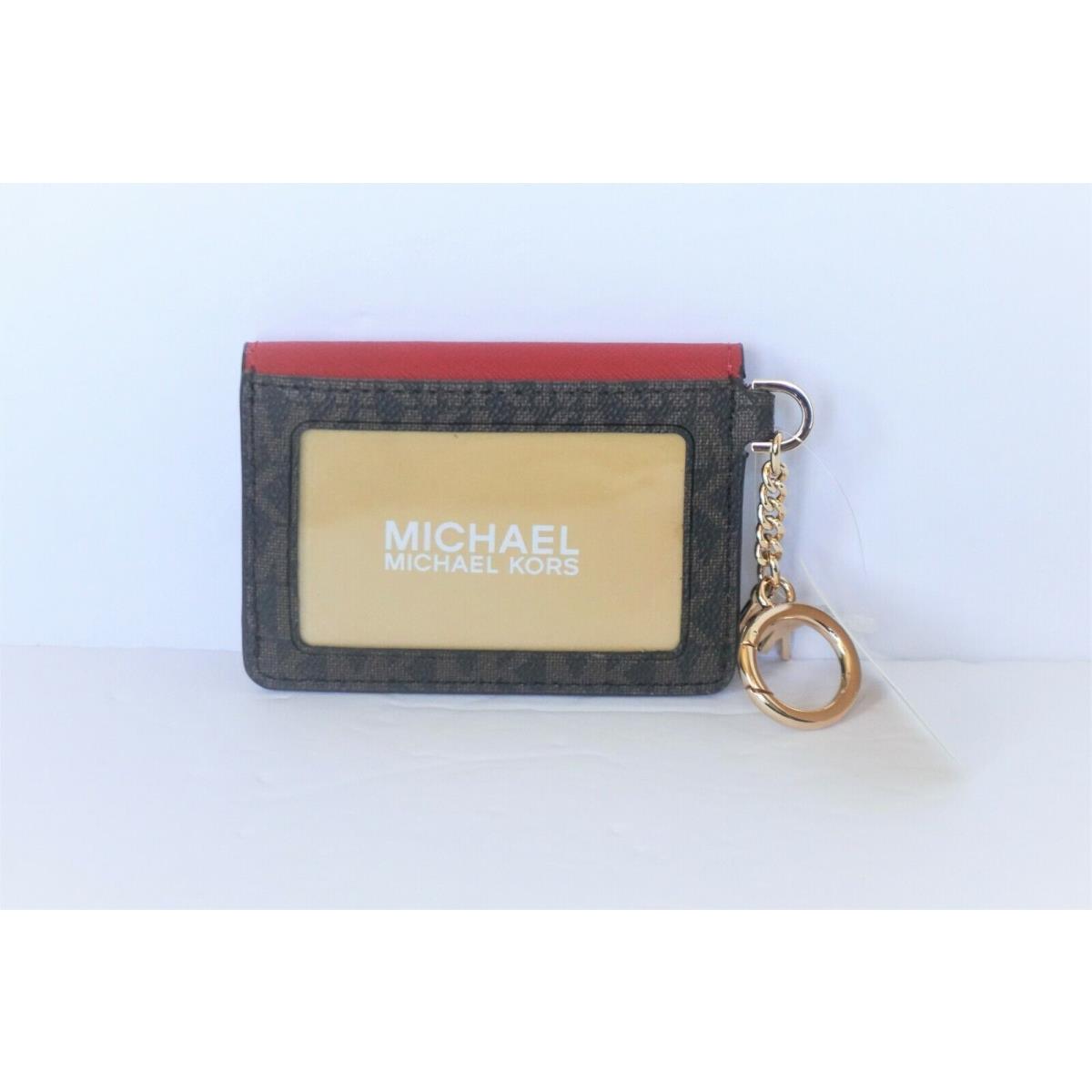 Michael Kors Kala Small Flap Key Ring Card Case Wallet