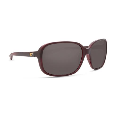 Costa Del Mar Riverton Sunglasses - Polarized MattePomegraniteFade/Gray