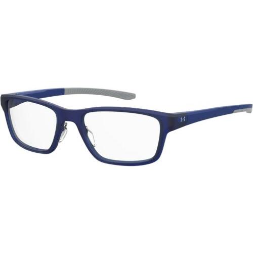 Under Armour Ua 5000/G 0PJP Blue Gray Rectangle Men`s Eyeglasses