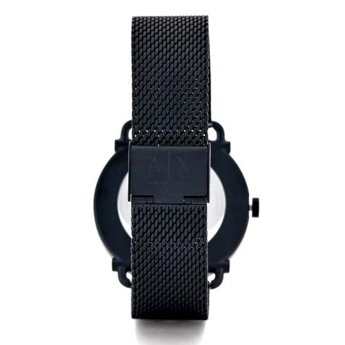 Armani Exchange watch  - Black Dial, Black Band, Black Bezel 0