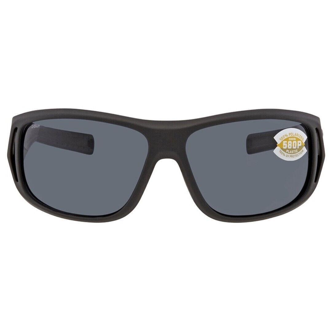 Costa Del Mar Montauk Sunglasses Matte Black Ultra/gray 580Plastic