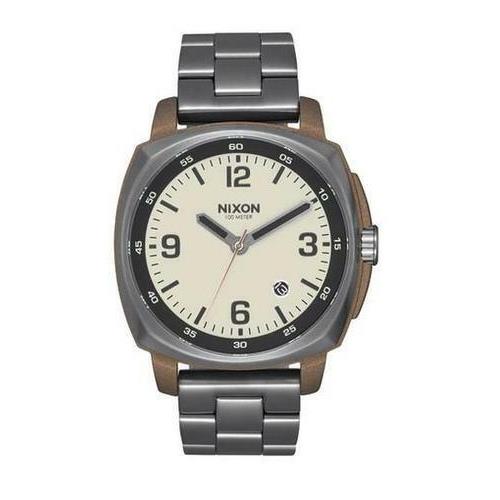 Nixon The Charger Gunmetal Stainless Steel Men s Watch A1072-2091