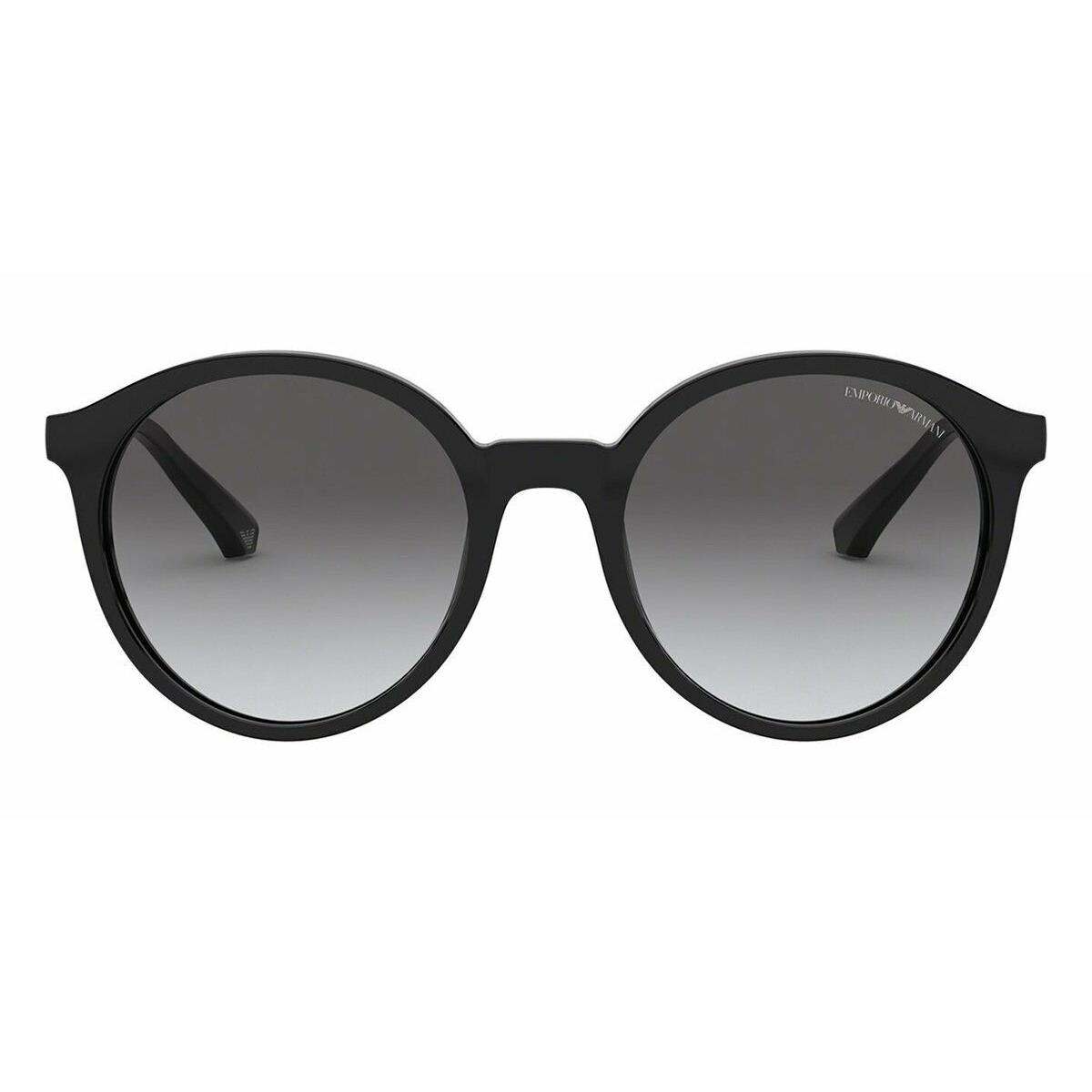 Giorgio Armani Sunglasses EA4134 5017/11 Black/silver Frames Gray 53mm ST