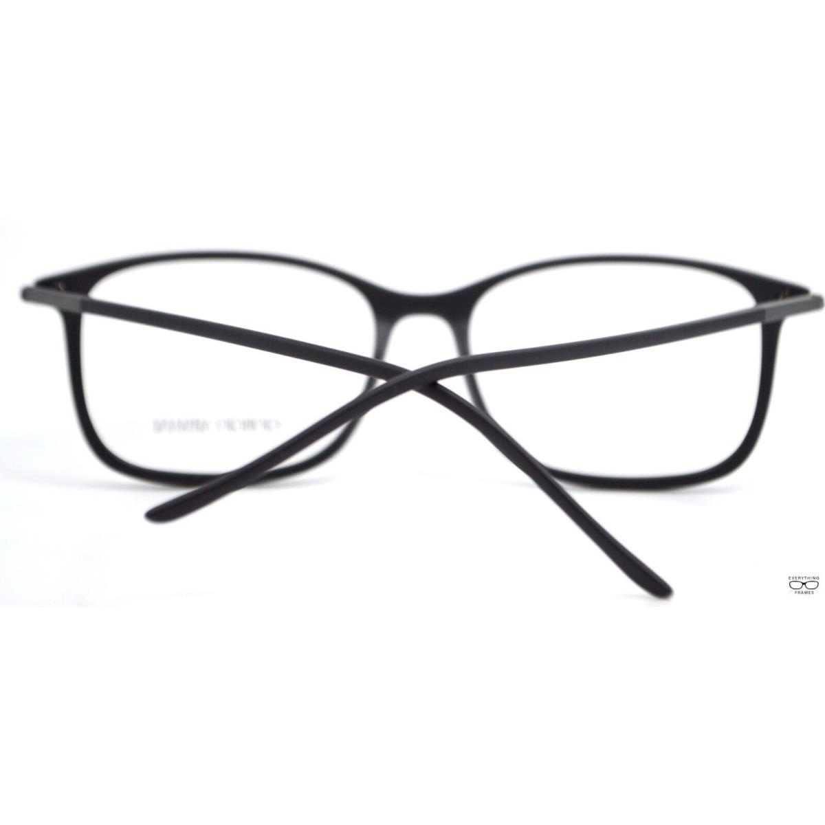 Giorgio Armani eyeglasses  - MATTE GREY WITH RED LOGO Frame 0