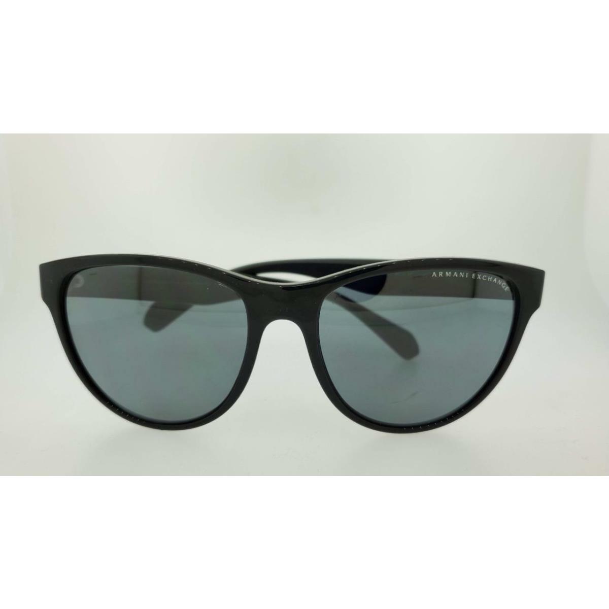 Armani Exchange Sunglasses 4095S 81586G 56MM Black Frm Light Grey Black Mirror L