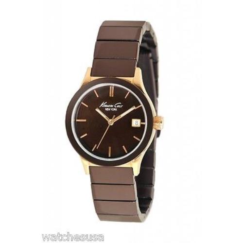 Kenneth Cole York Men`s Classic Round Triple Brown Watch KC4839