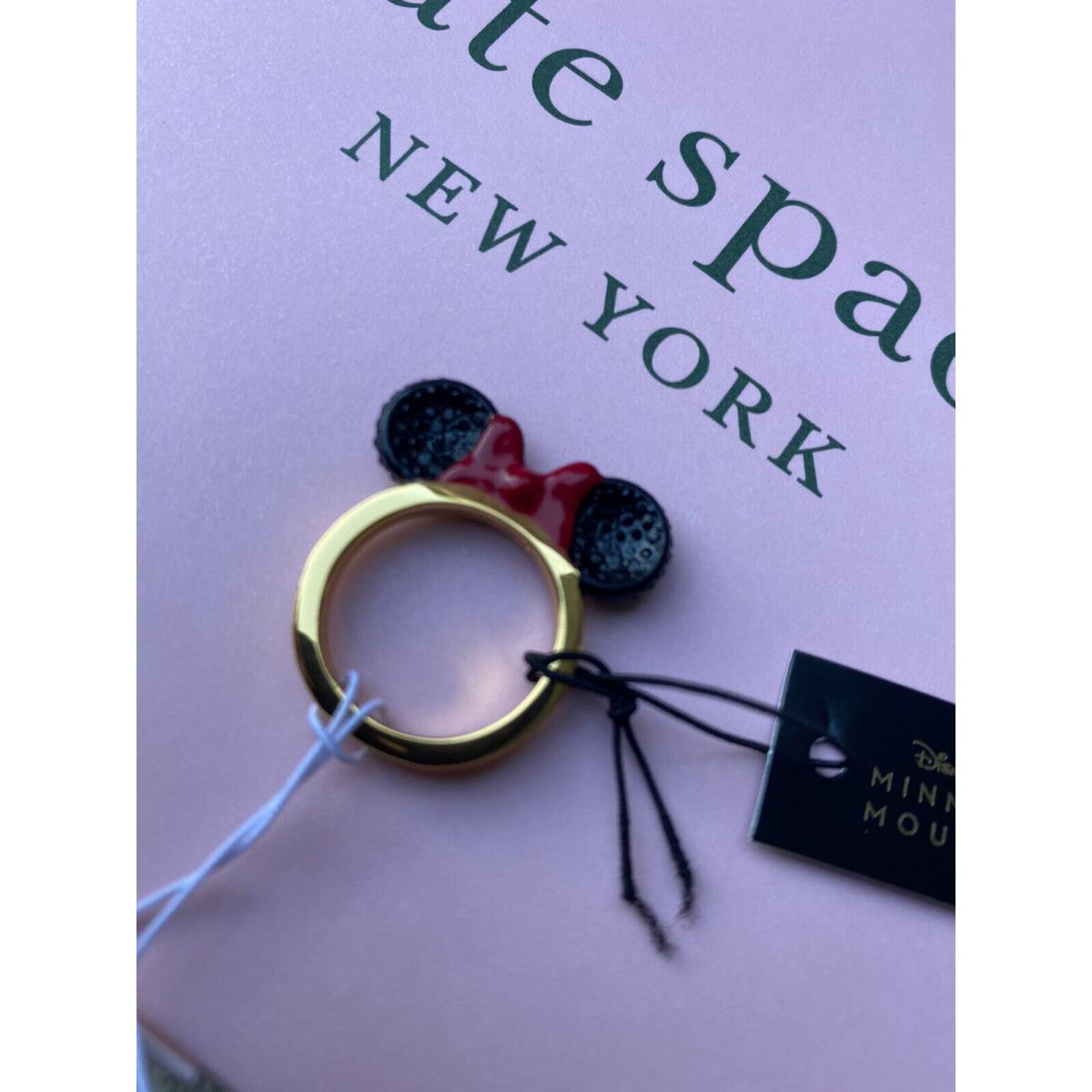 Disney Kate Spade New York Minnie Mouse Ring Sz 6 14a