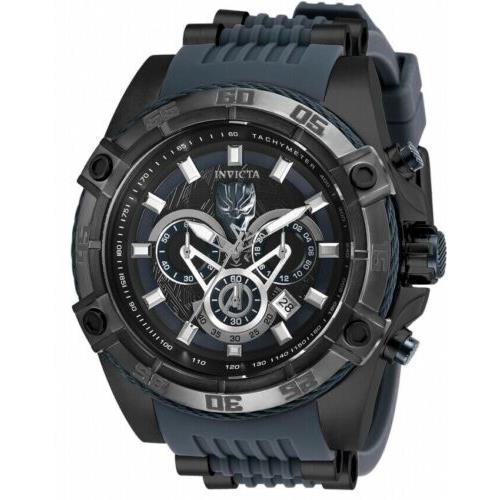 Puma Invicta Marvel Black Panther Men`s 52mm Limited Edition Chronograph Watch 26802