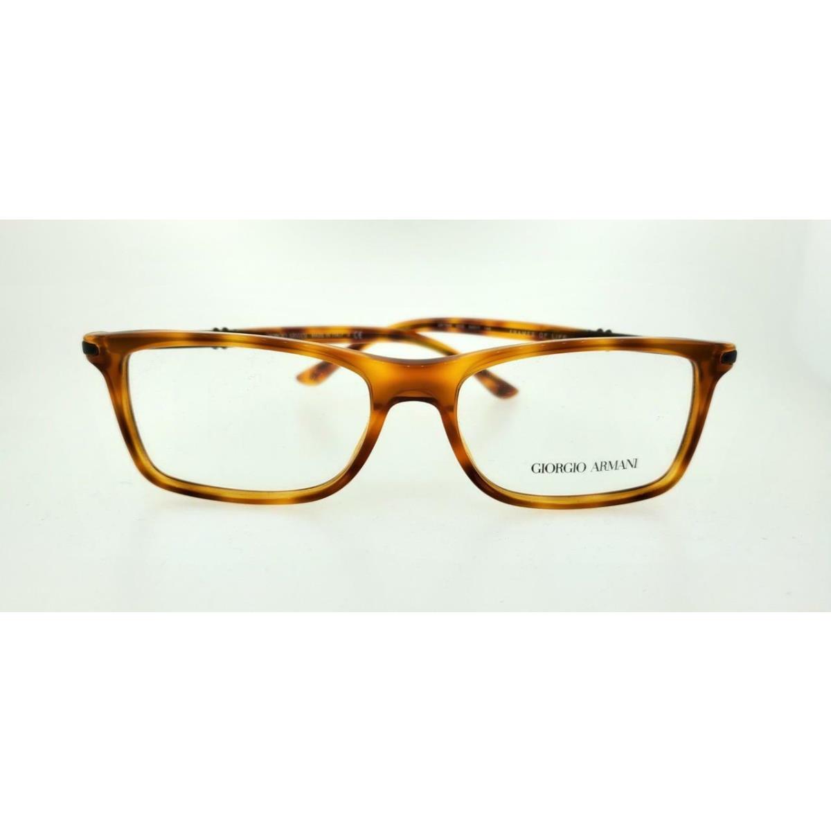 Giorgio Armani 7005 5025 54MM Blonde Havana Frame Clear Lenses