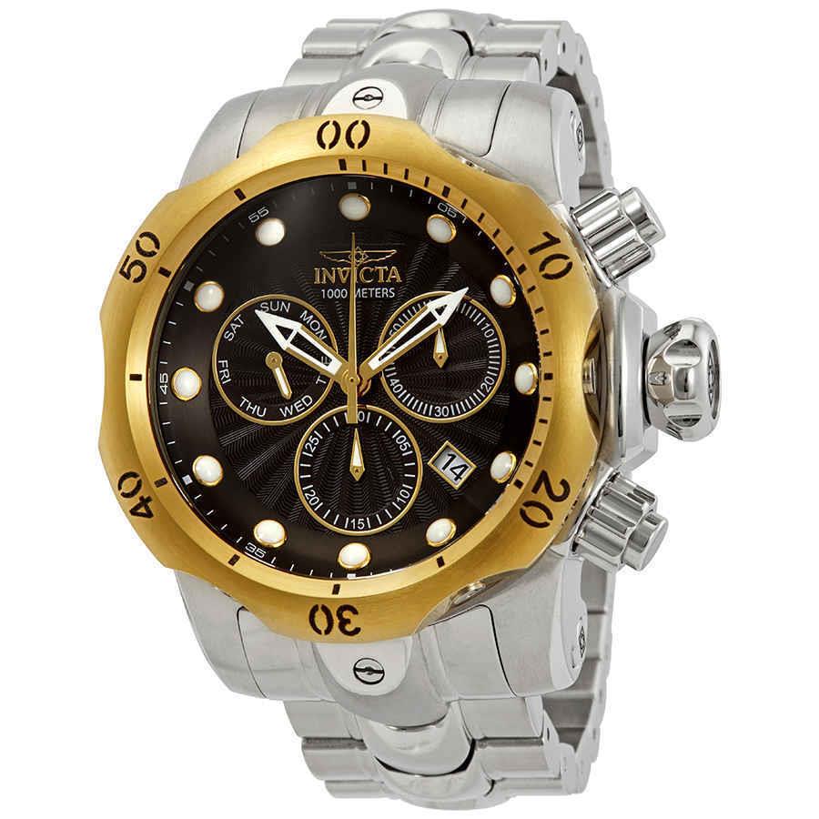 Invicta Venom Chronograph Black Dial Men`s Watch 23889