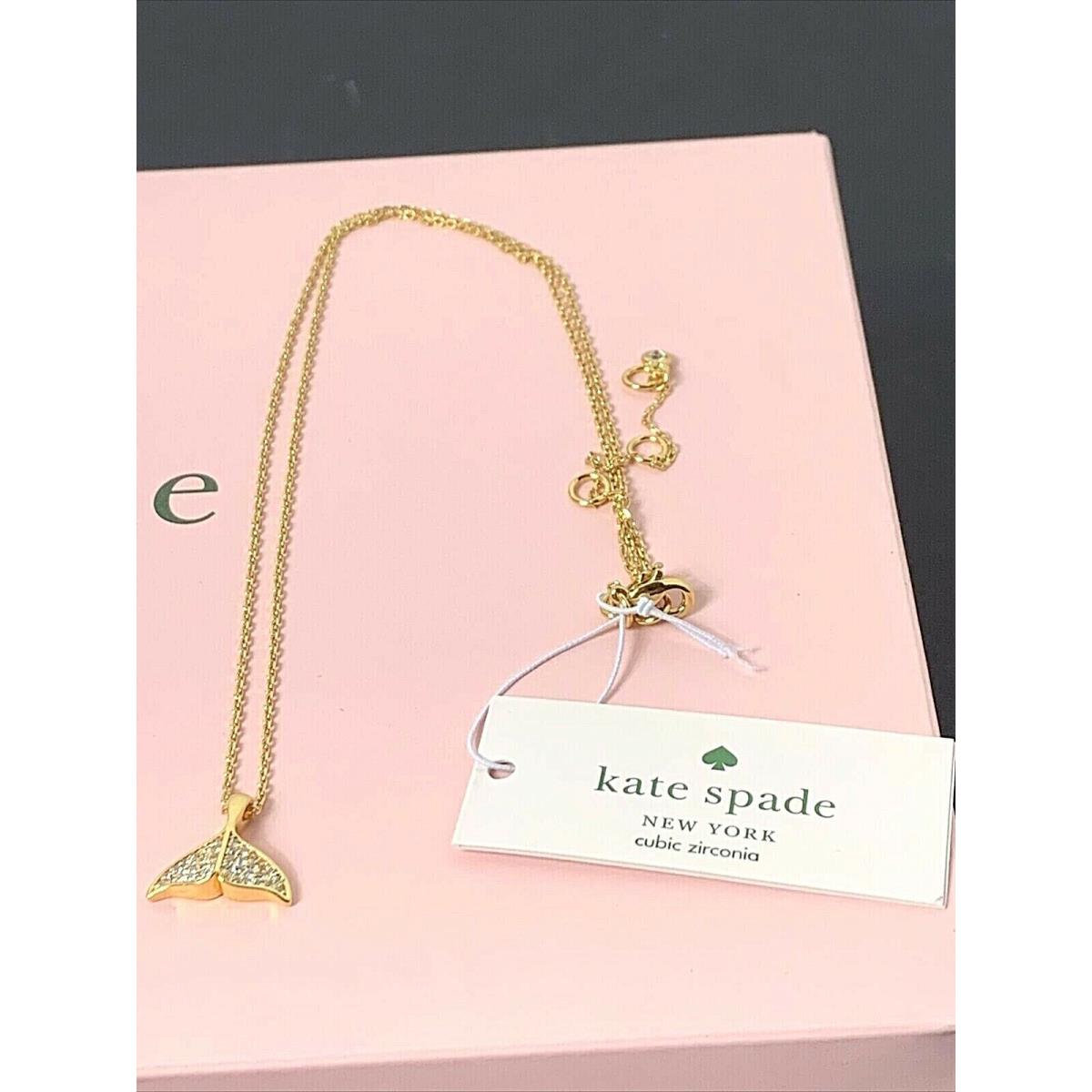 Kate spade deals whale tail necklace